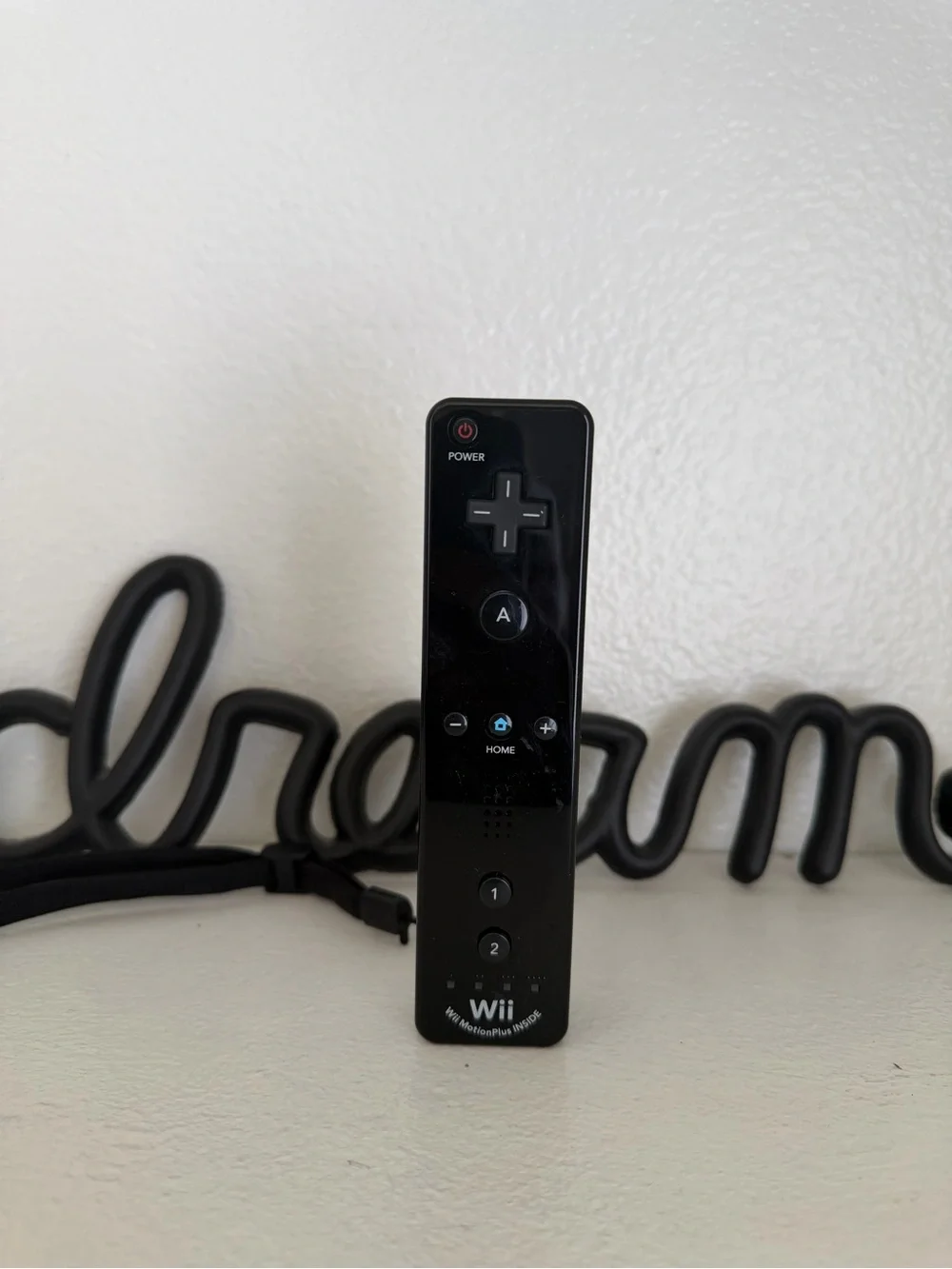 OEM Nintendo Wii/Wii U Remote Controller Motion Plus BLACK RVL-036 Genuine